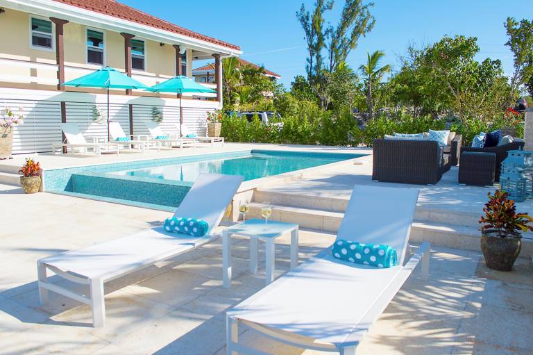 Villla Bashert vacation rental villa, Chalk Sound, Turks and Caicos